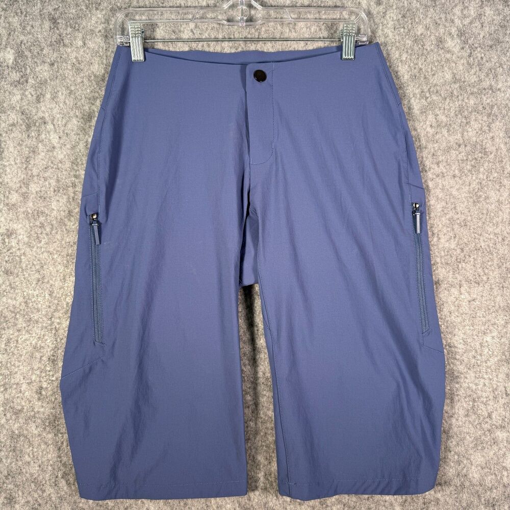 Rapha Trail Shorts Womens Medium 28x15 Blue Outdoor Cycling Cargo Bermuda